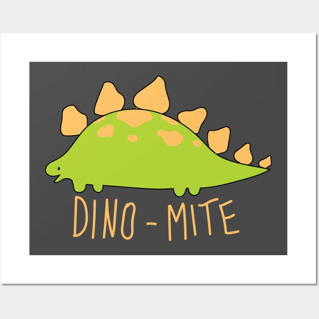 Dino-mite Wall Art by cowboyknees